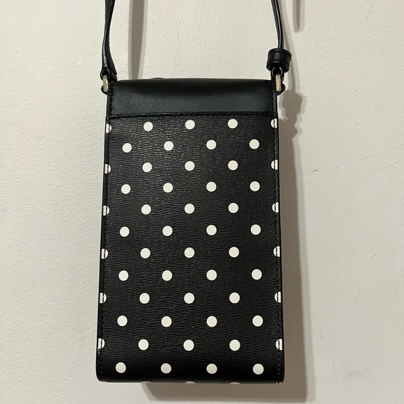 Disney X Kate Spade Minnie Mouse North South Flap Phone Crossbody & Card Holder - Picture 13 of 14